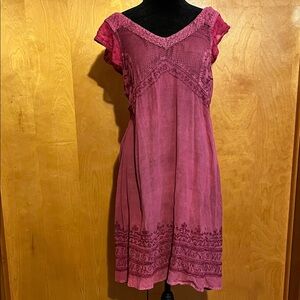 The Pyramid Collection Large Rose Midi Dress